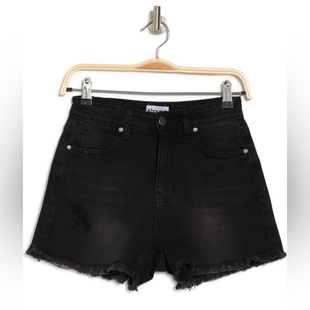 Black Denim Shorts- Nordstrom